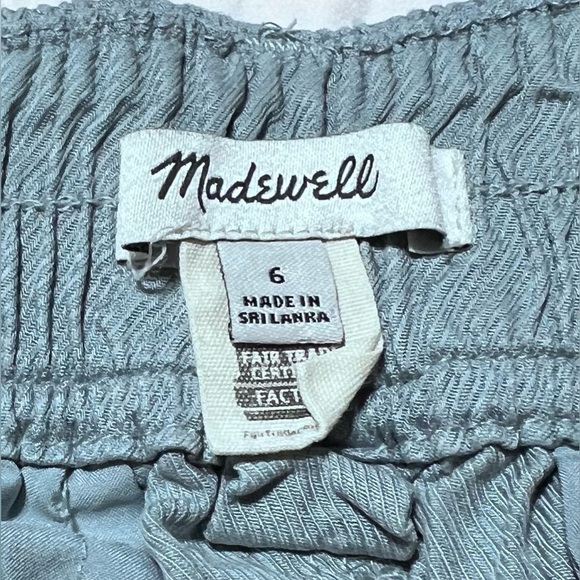 Madewell - Blue Trouser Pants - Picture 5 of 7
